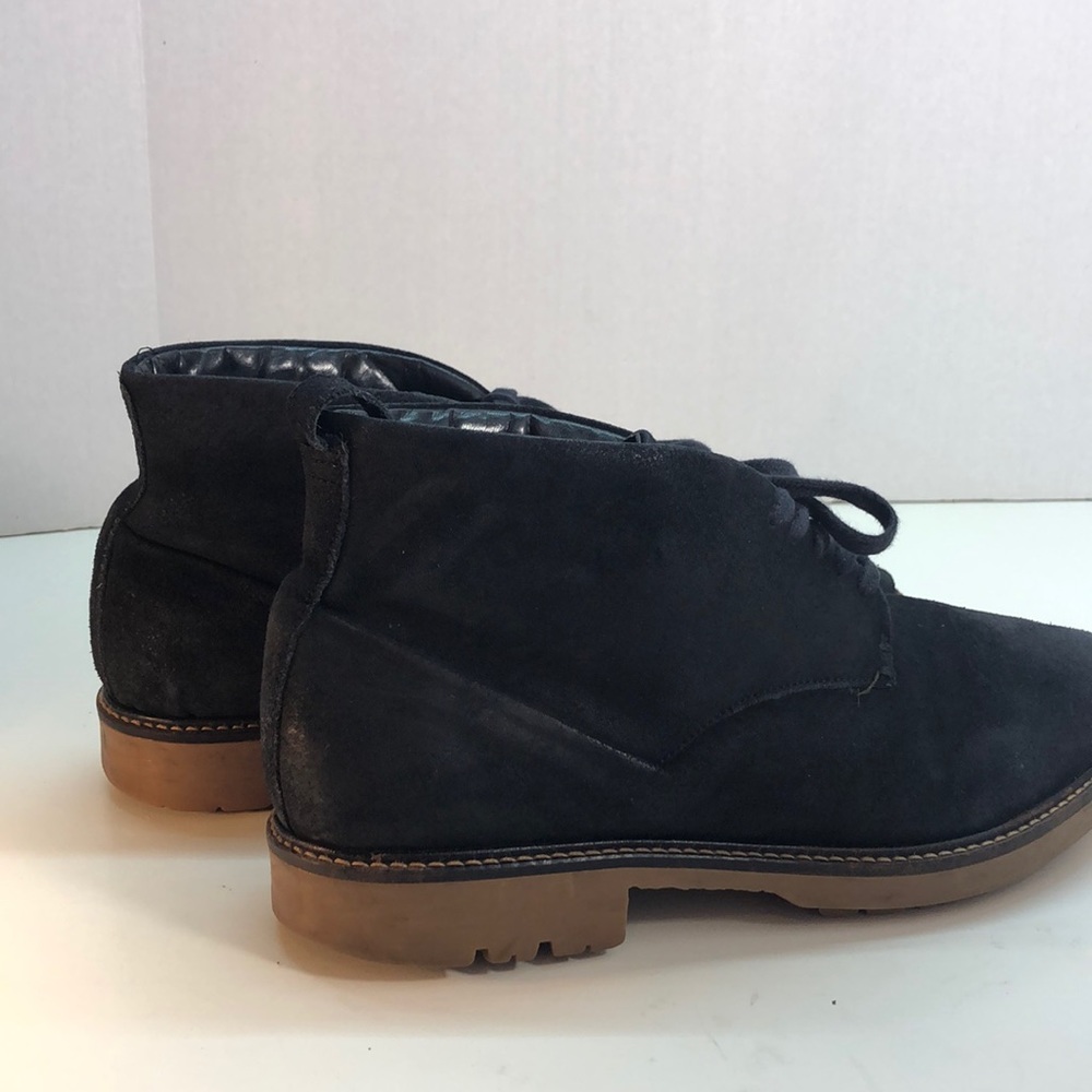 Zara Man Black Suede Boots Size 44 (US 11) - Picture 5 of 8